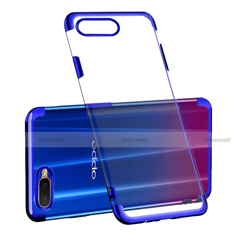 Ultra-thin Transparent TPU Soft Case Cover S03 for Oppo R17 Neo