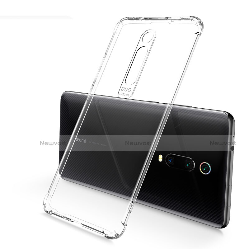 Ultra-thin Transparent TPU Soft Case Cover S03 for Xiaomi Mi 9T