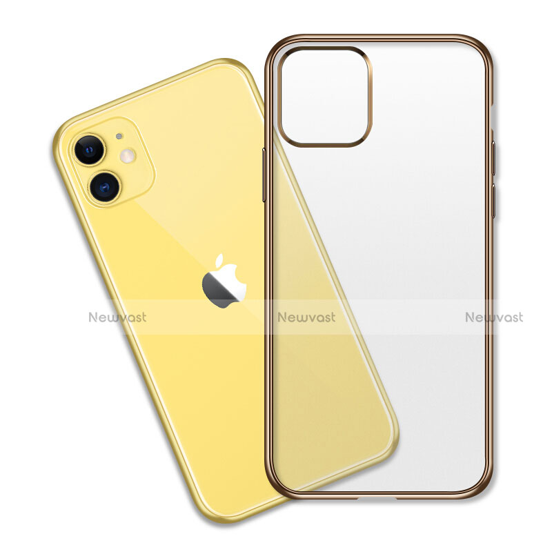 Ultra-thin Transparent TPU Soft Case Cover S04 for Apple iPhone 11