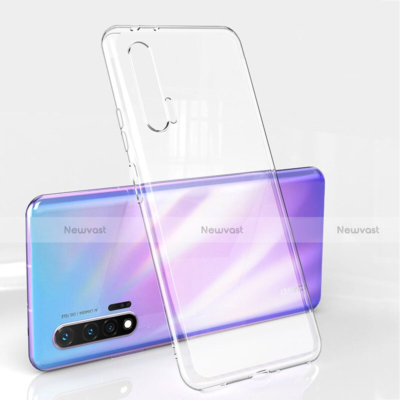 Ultra-thin Transparent TPU Soft Case Cover S04 for Huawei Nova 6 5G Clear