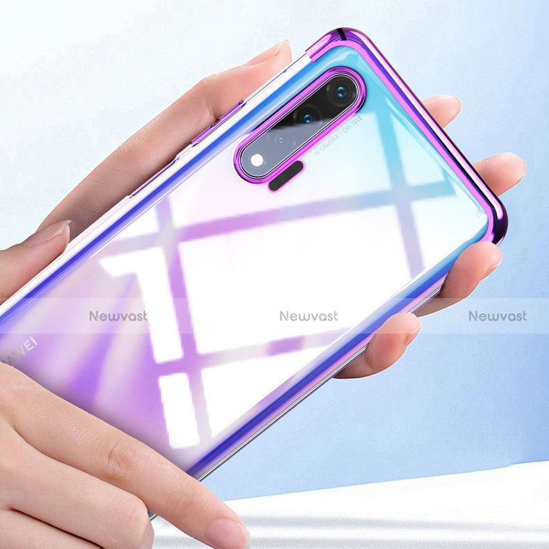 Ultra-thin Transparent TPU Soft Case Cover S04 for Huawei Nova 6