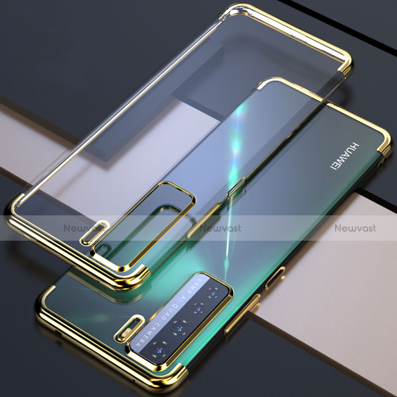 Ultra-thin Transparent TPU Soft Case Cover S04 for Huawei Nova 7 SE 5G