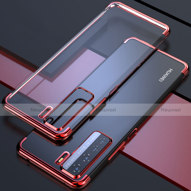 Ultra-thin Transparent TPU Soft Case Cover S04 for Huawei Nova 7 SE 5G