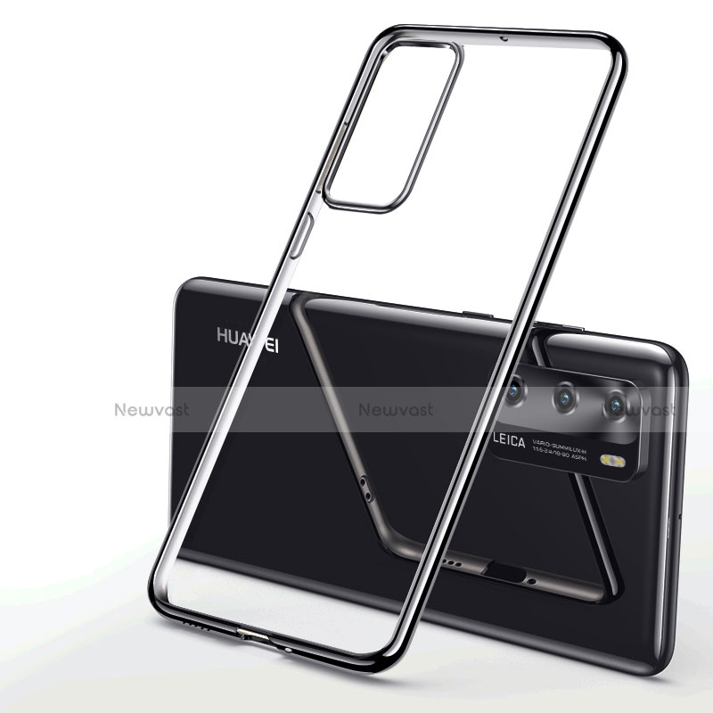 Ultra-thin Transparent TPU Soft Case Cover S04 for Huawei P40