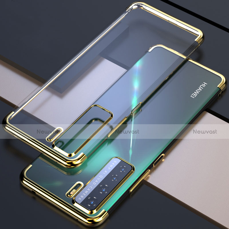 Ultra-thin Transparent TPU Soft Case Cover S04 for Huawei P40 Lite 5G