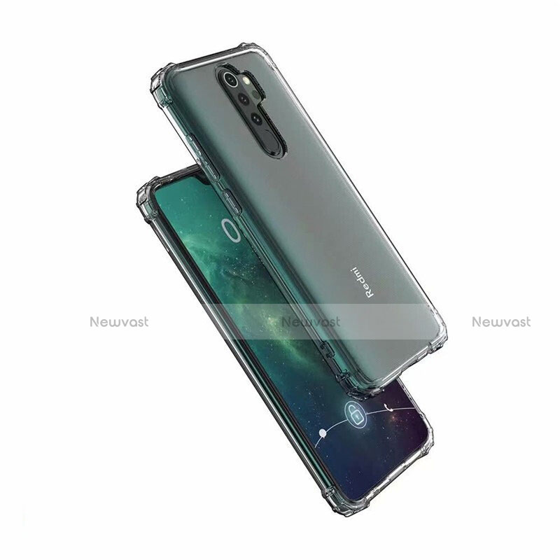 Ultra-thin Transparent TPU Soft Case Cover S04 for Xiaomi Redmi Note 8 (2021)