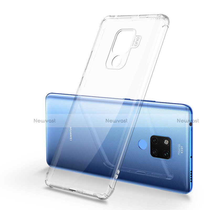 Ultra-thin Transparent TPU Soft Case Cover S05 for Huawei Mate 20 X 5G