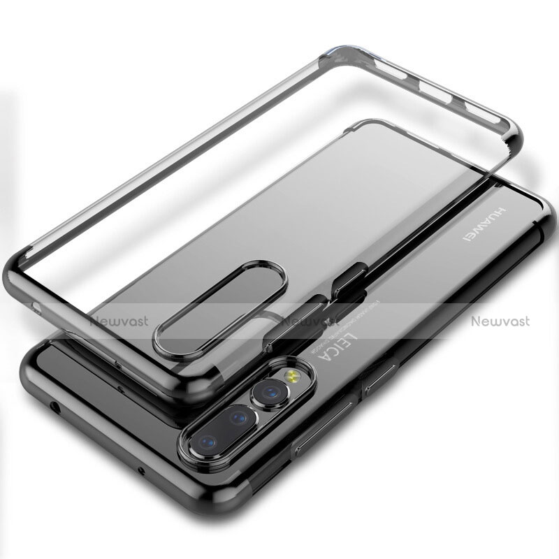 Ultra-thin Transparent TPU Soft Case Cover S06 for Huawei P20 Pro