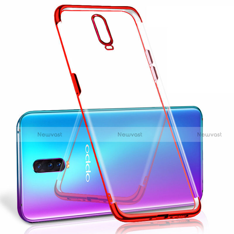 Ultra-thin Transparent TPU Soft Case Cover S06 for Oppo R17 Pro