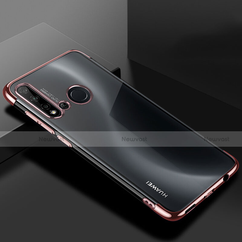 Ultra-thin Transparent TPU Soft Case Cover S07 for Huawei Nova 5i
