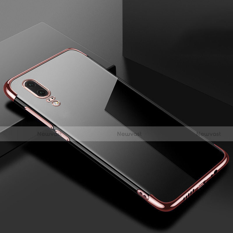 Ultra-thin Transparent TPU Soft Case Cover S07 for Huawei P20