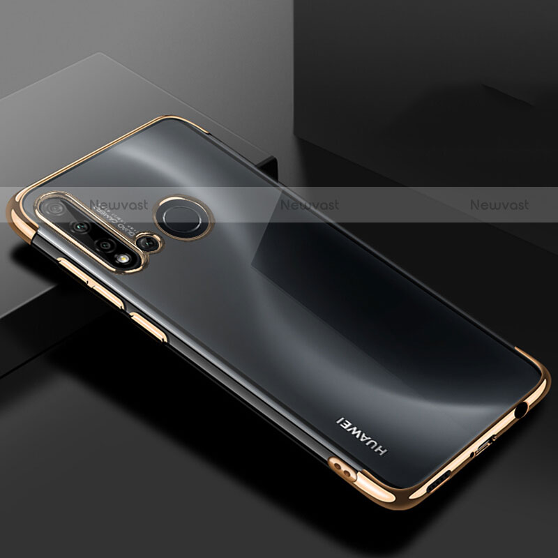 Ultra-thin Transparent TPU Soft Case Cover S07 for Huawei P20 Lite (2019)