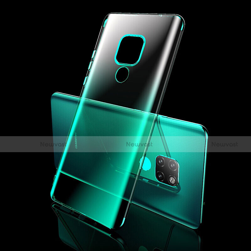 Ultra-thin Transparent TPU Soft Case Cover S08 for Huawei Mate 20 X 5G