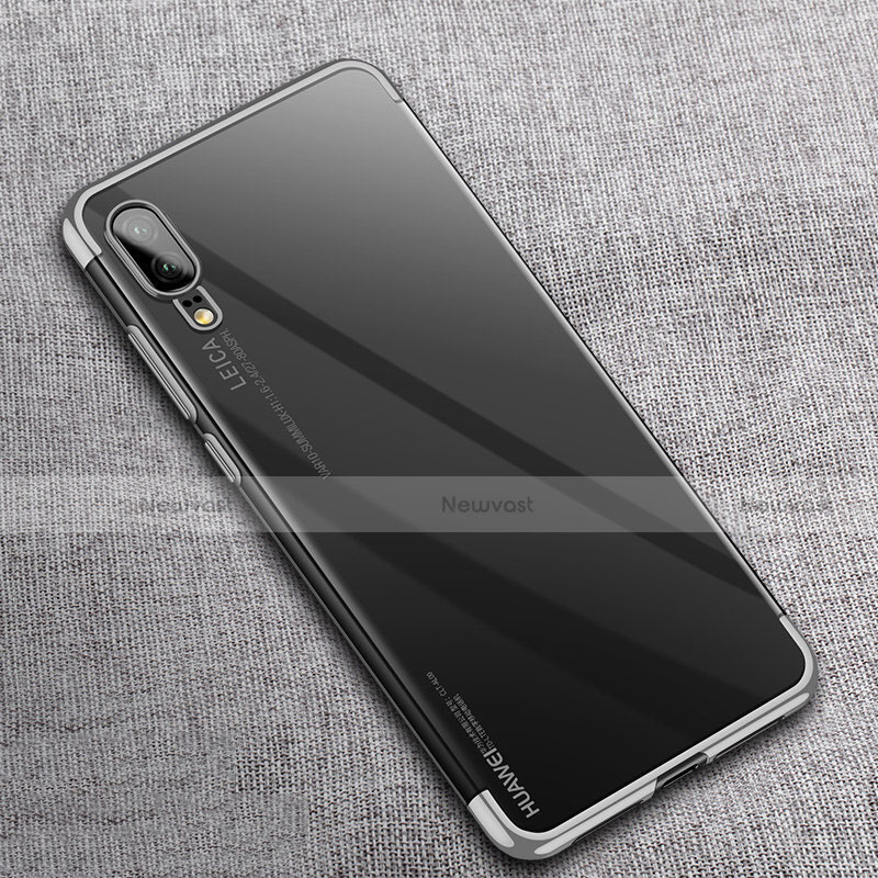 Ultra-thin Transparent TPU Soft Case Cover S08 for Huawei P20