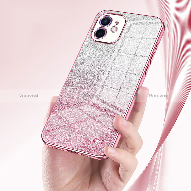 Ultra-thin Transparent TPU Soft Case Cover SY1 for Apple iPhone 12