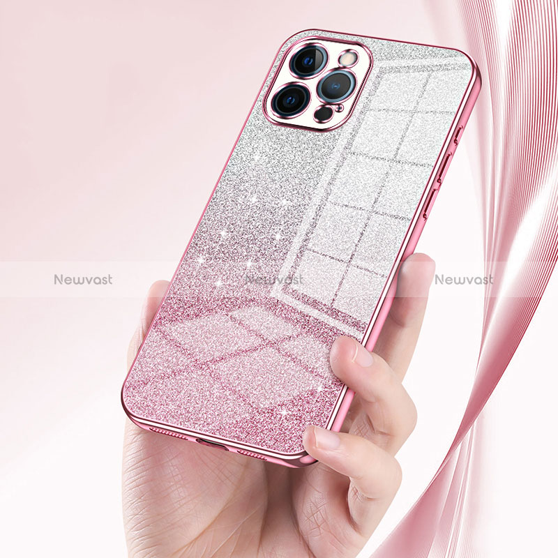 Ultra-thin Transparent TPU Soft Case Cover SY1 for Apple iPhone 12 Pro Max