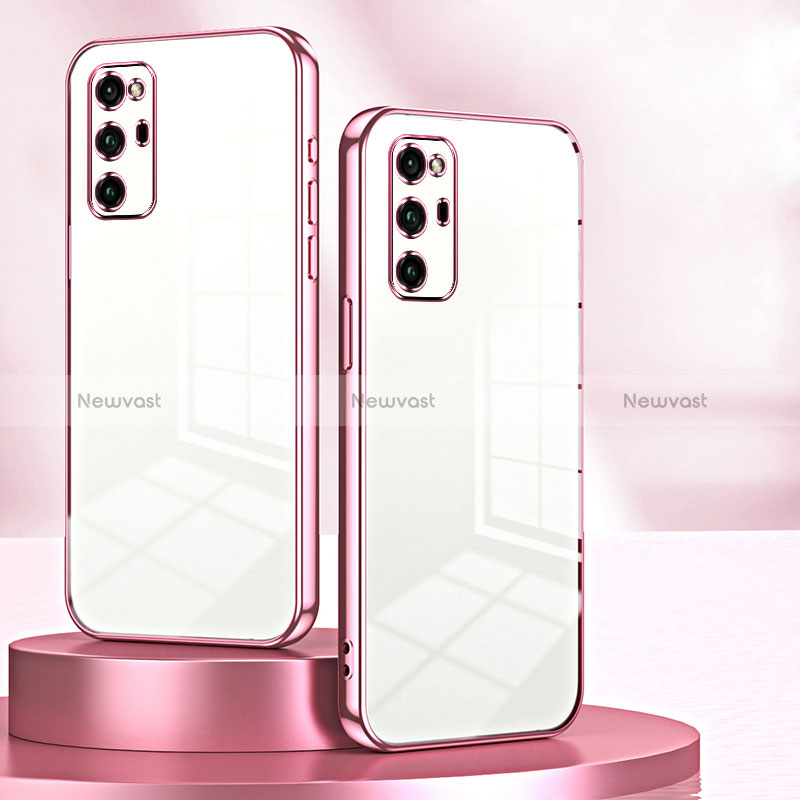 Ultra-thin Transparent TPU Soft Case Cover SY1 for Huawei Honor V30 Pro 5G