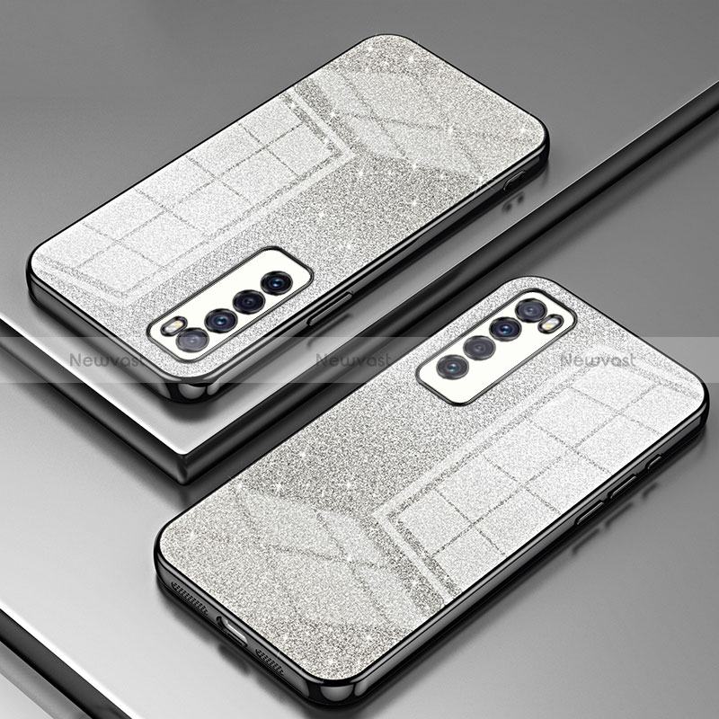 Ultra-thin Transparent TPU Soft Case Cover SY1 for Huawei Nova 7 5G Black