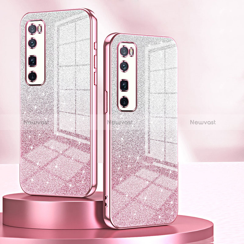 Ultra-thin Transparent TPU Soft Case Cover SY1 for Huawei Nova 7 Pro 5G