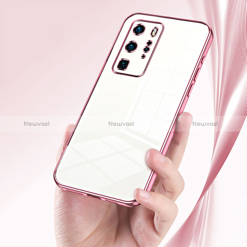 Ultra-thin Transparent TPU Soft Case Cover SY1 for Huawei P40 Pro