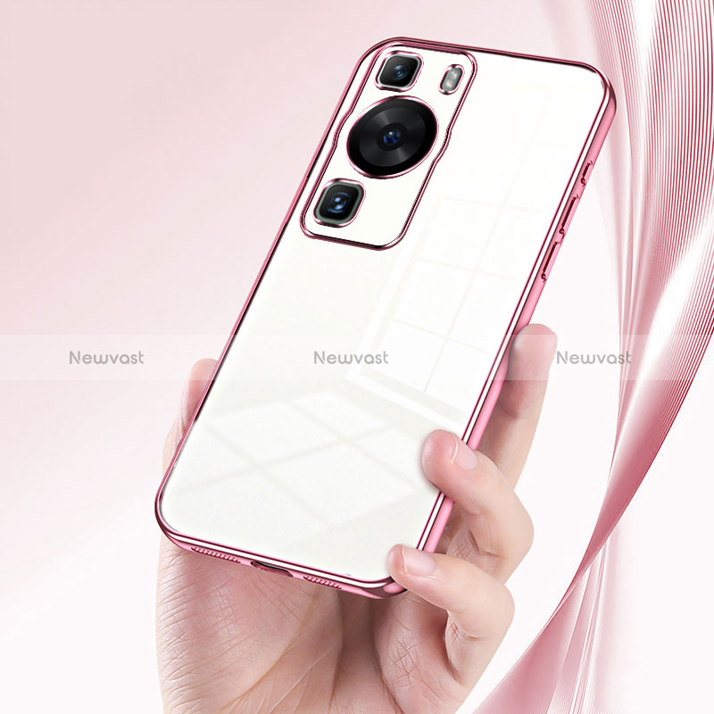 Ultra-thin Transparent TPU Soft Case Cover SY1 for Huawei P60