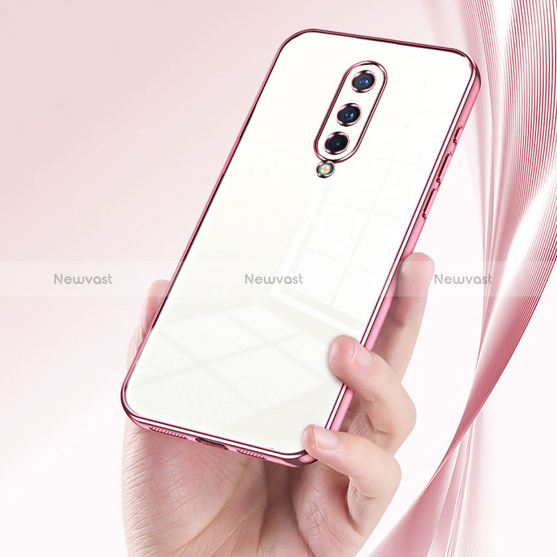 Ultra-thin Transparent TPU Soft Case Cover SY1 for OnePlus 8