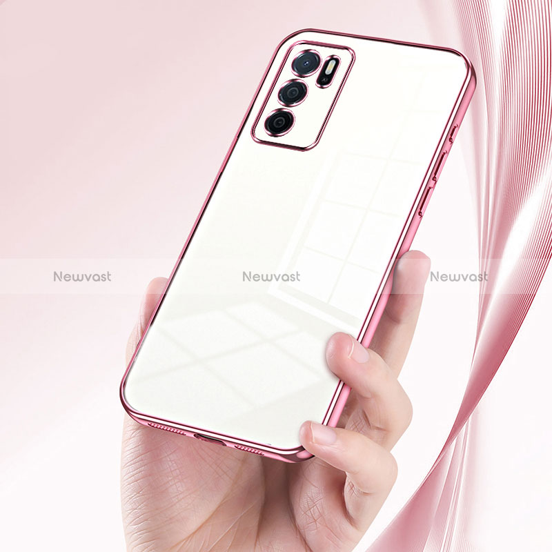 Ultra-thin Transparent TPU Soft Case Cover SY1 for Oppo A16