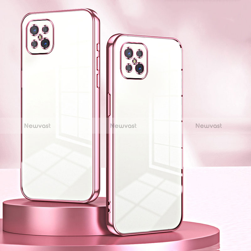 Ultra-thin Transparent TPU Soft Case Cover SY1 for Oppo A92s 5G