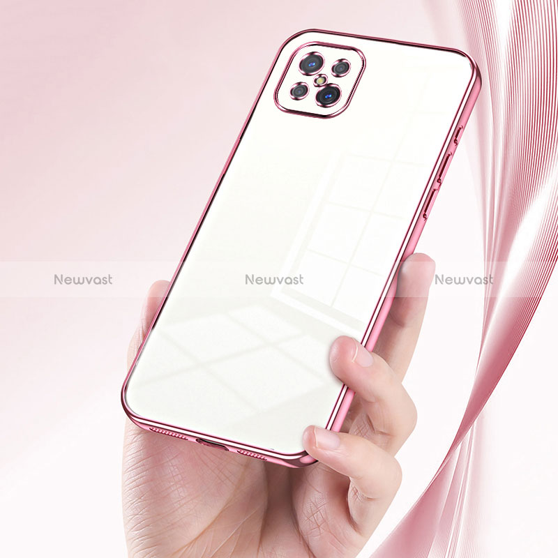 Ultra-thin Transparent TPU Soft Case Cover SY1 for Oppo A92s 5G