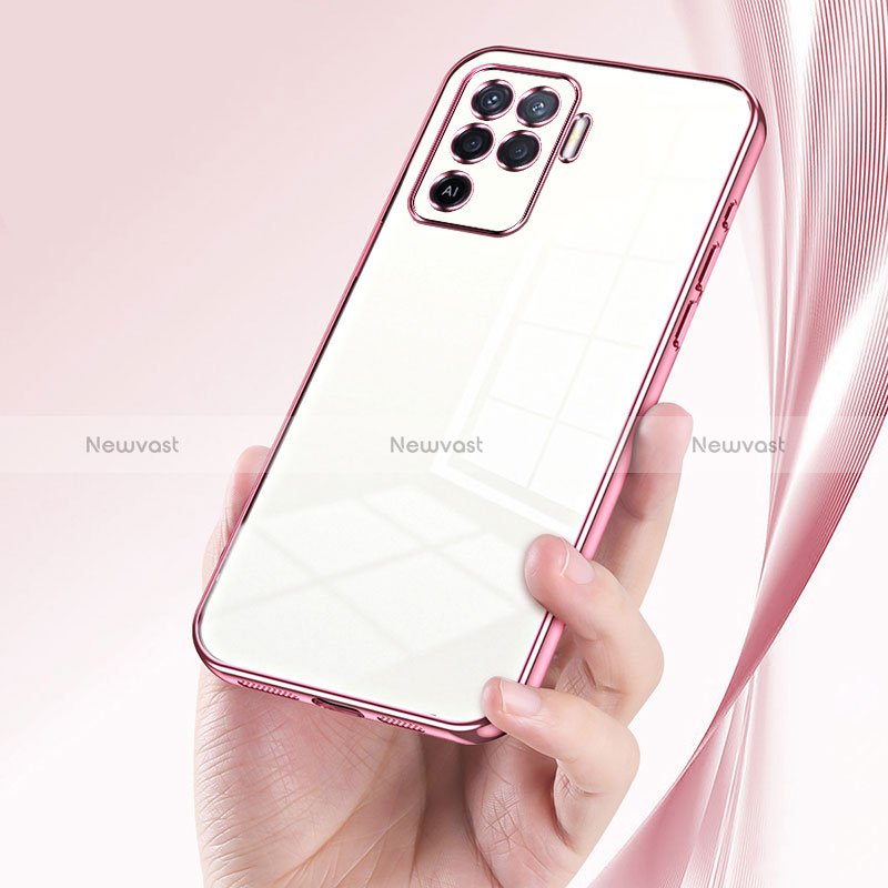 Ultra-thin Transparent TPU Soft Case Cover SY1 for Oppo A94 4G