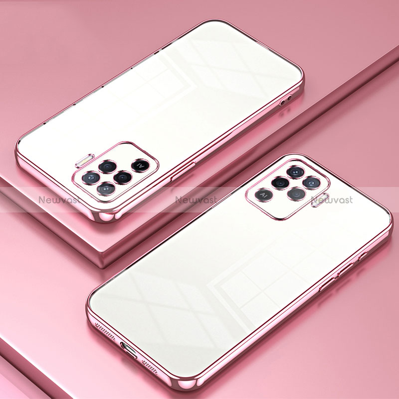 Ultra-thin Transparent TPU Soft Case Cover SY1 for Oppo A94 4G
