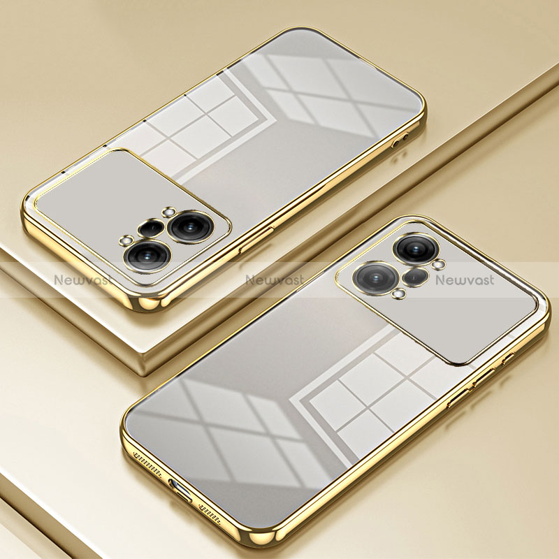 Ultra-thin Transparent TPU Soft Case Cover SY1 for Oppo K10 Pro 5G