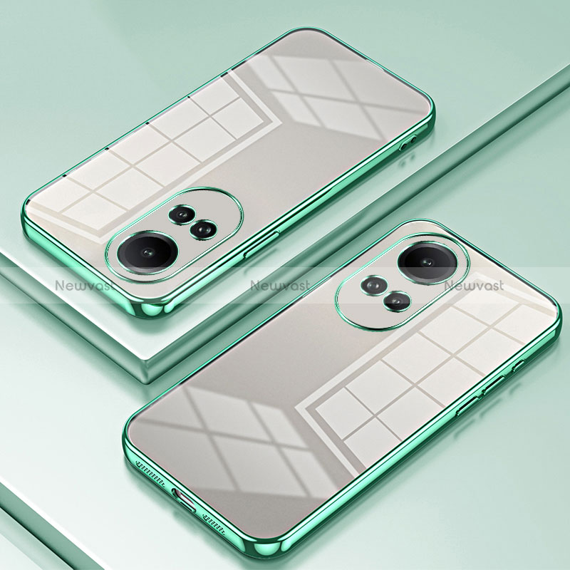 Ultra-thin Transparent TPU Soft Case Cover SY1 for Oppo Reno10 Pro 5G