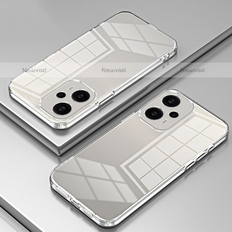 Ultra-thin Transparent TPU Soft Case Cover SY1 for Xiaomi Poco F5 5G