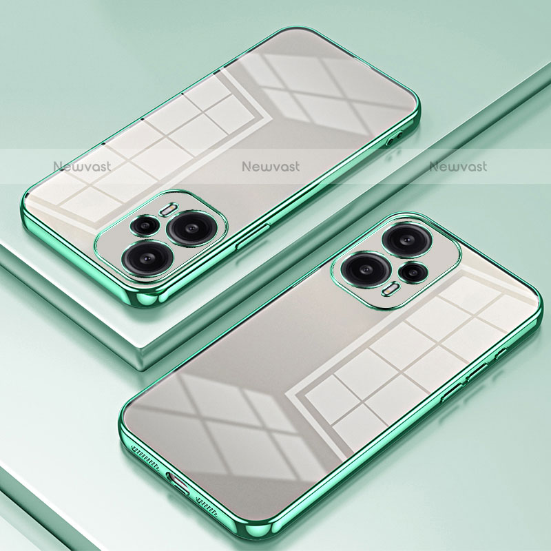 Ultra-thin Transparent TPU Soft Case Cover SY1 for Xiaomi Poco F5 5G