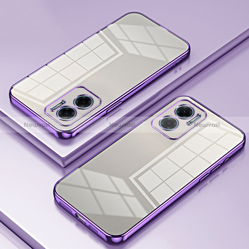 Ultra-thin Transparent TPU Soft Case Cover SY1 for Xiaomi Redmi Note 11E 5G