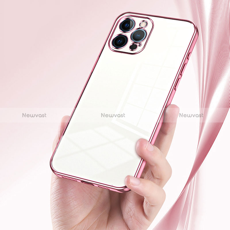 Ultra-thin Transparent TPU Soft Case Cover SY2 for Apple iPhone 12 Pro