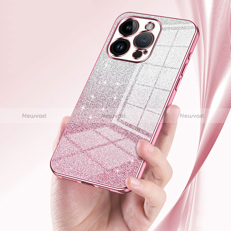 Ultra-thin Transparent TPU Soft Case Cover SY2 for Apple iPhone 14 Pro