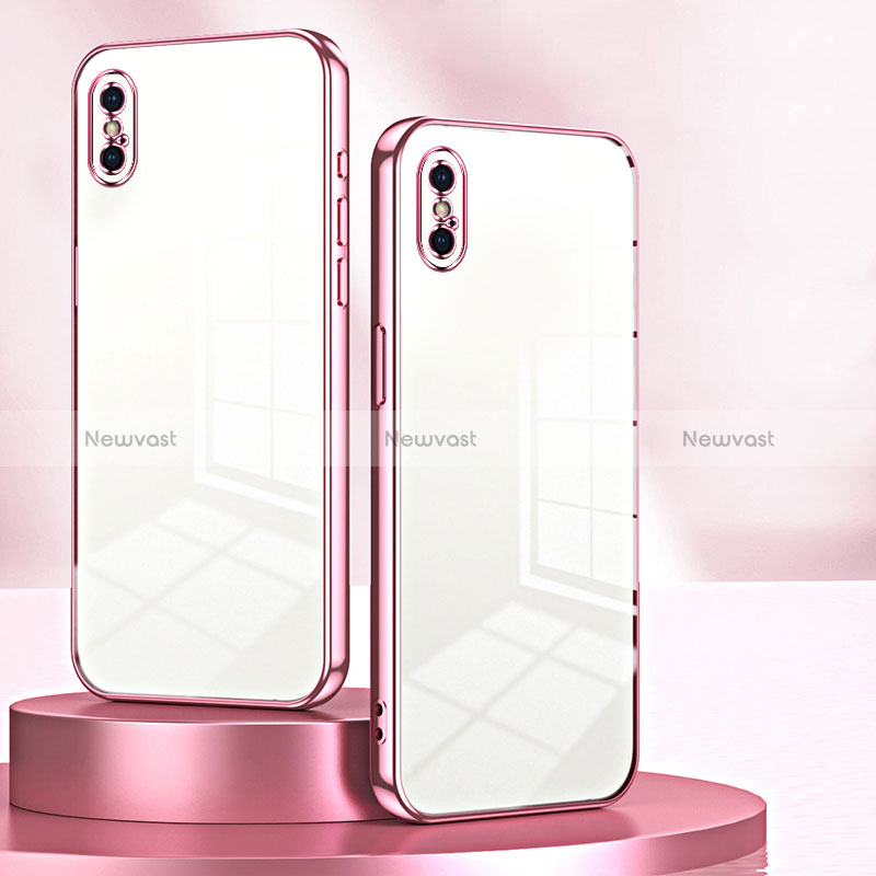 Ultra-thin Transparent TPU Soft Case Cover SY2 for Apple iPhone Xs