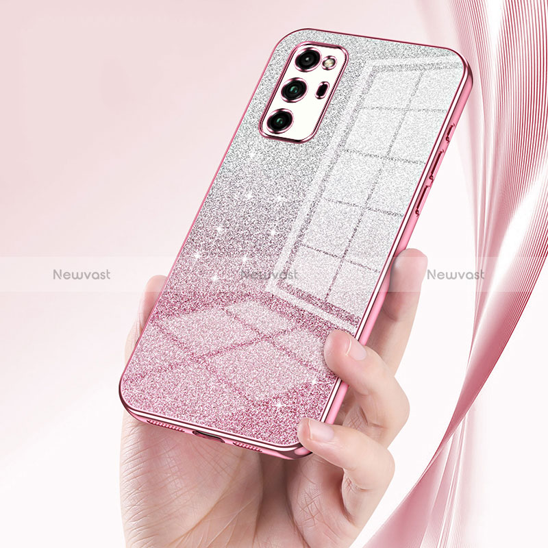 Ultra-thin Transparent TPU Soft Case Cover SY2 for Huawei Honor V30 Pro 5G