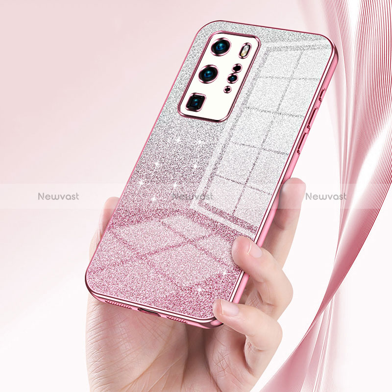 Ultra-thin Transparent TPU Soft Case Cover SY2 for Huawei P40 Pro
