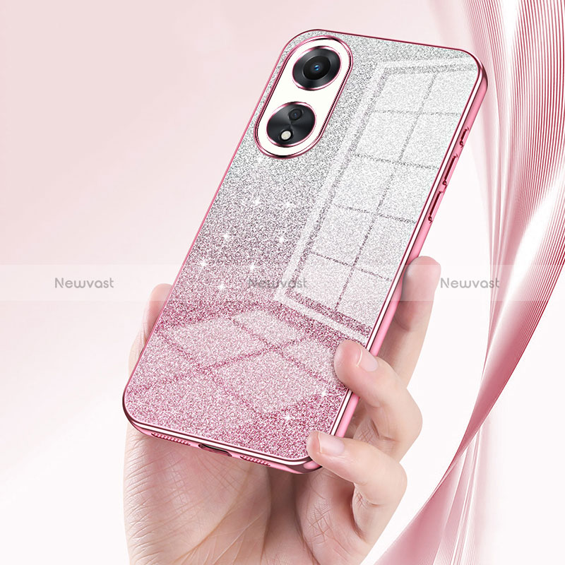 Ultra-thin Transparent TPU Soft Case Cover SY2 for Oppo A78 5G