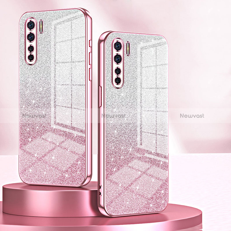 Ultra-thin Transparent TPU Soft Case Cover SY2 for Oppo A91