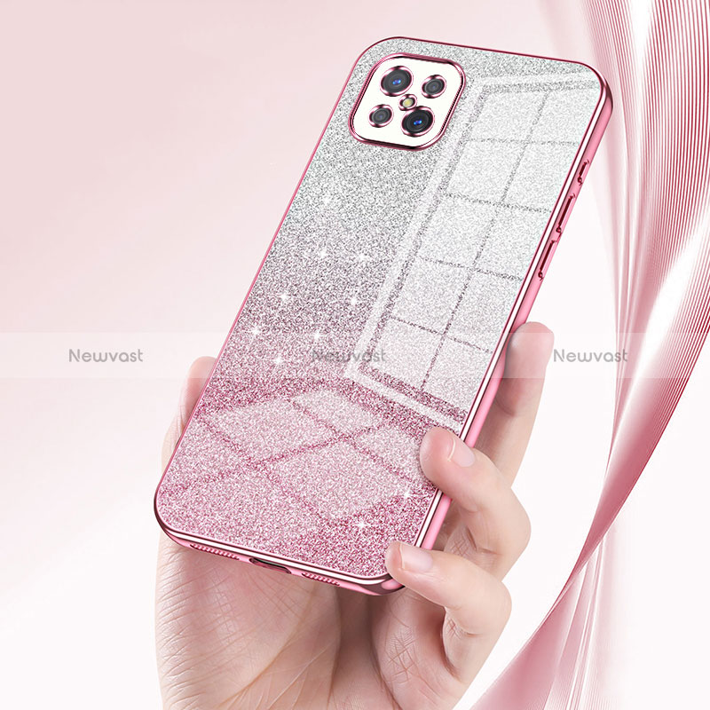 Ultra-thin Transparent TPU Soft Case Cover SY2 for Oppo A92s 5G