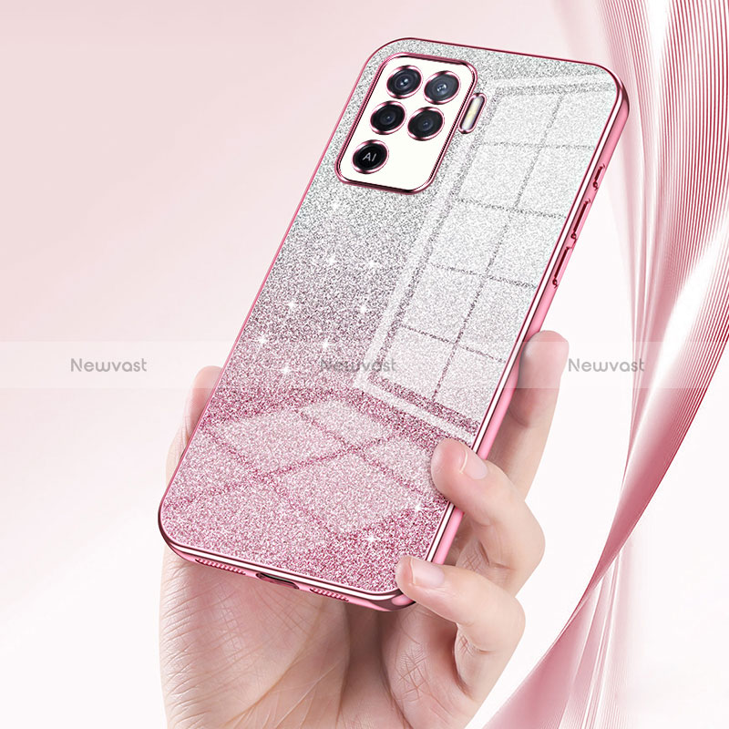 Ultra-thin Transparent TPU Soft Case Cover SY2 for Oppo A94 4G