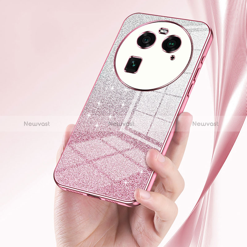 Ultra-thin Transparent TPU Soft Case Cover SY2 for Oppo Find X6 5G
