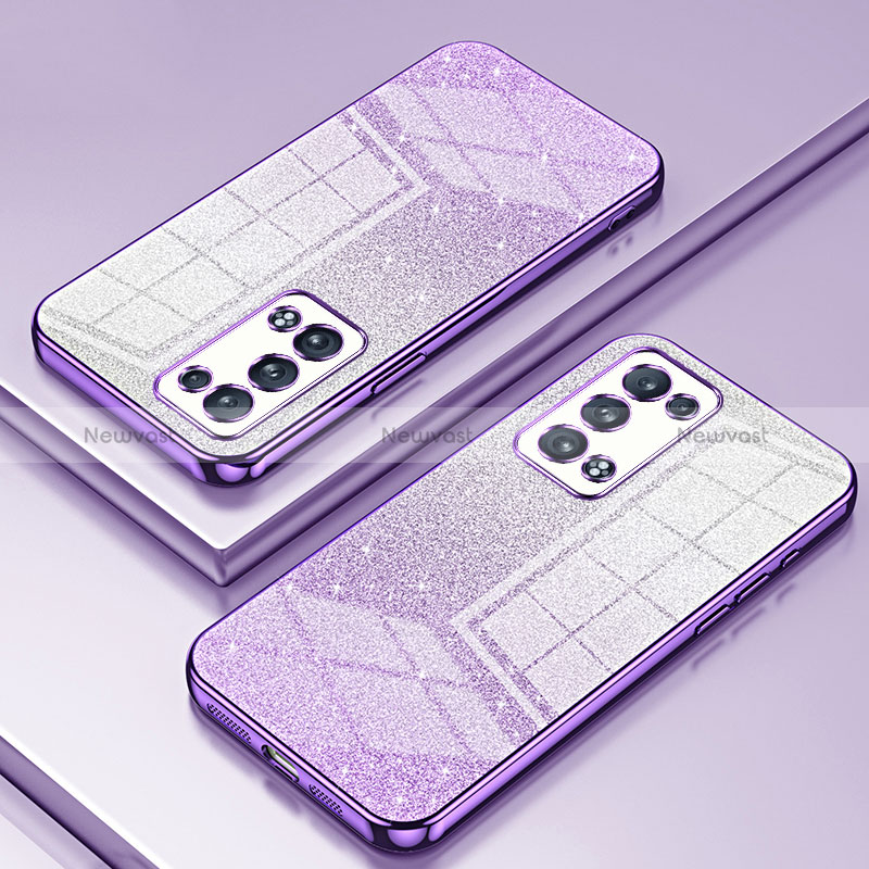 Ultra-thin Transparent TPU Soft Case Cover SY2 for Oppo Reno6 Pro+ Plus 5G