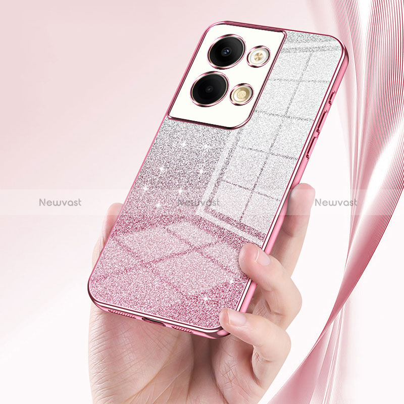 Ultra-thin Transparent TPU Soft Case Cover SY2 for Oppo Reno9 Pro 5G