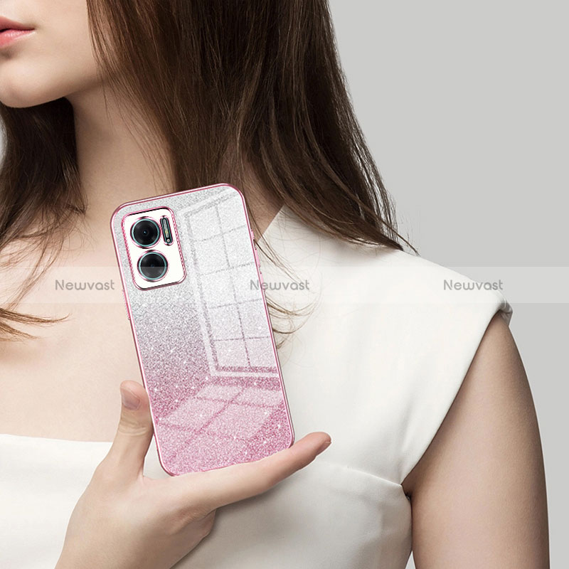 Ultra-thin Transparent TPU Soft Case Cover SY2 for Xiaomi Redmi Note 11E 5G