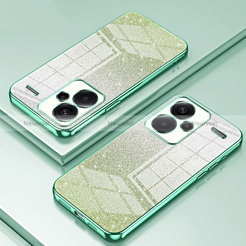 Ultra-thin Transparent TPU Soft Case Cover SY2 for Xiaomi Redmi Note 13 Pro+ Plus 5G